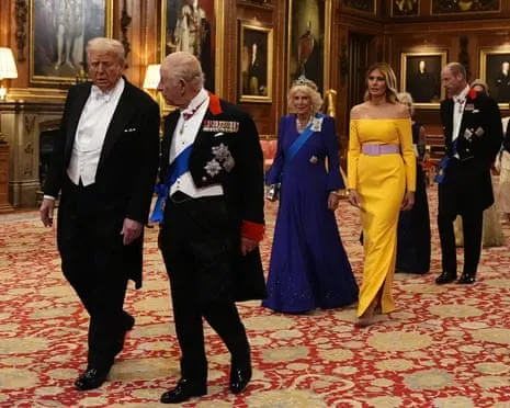 Royals Roll Out Red Carpet Amid Protests; Jimmy Kimmel Taken Off Air Due To Charlie Kirk Remarks