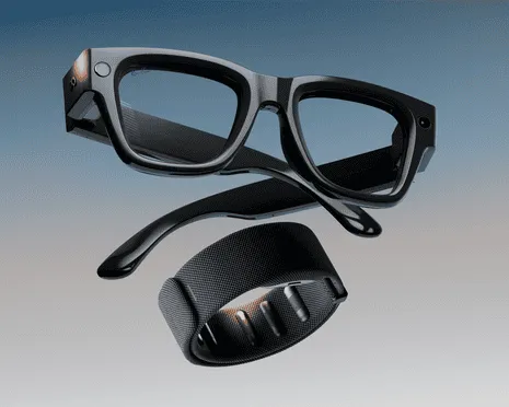 The Tech Giant Unveils First-Ever Ray-Ban Glasses with Built-In Augmented Reality Display