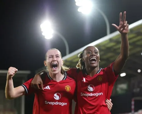 Elisabeth Terland Treble Sends Manchester United Through to The Champions League Main Draw