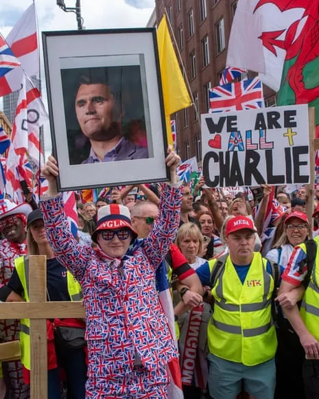 The Way Huge London Far-Right Protest Revealed a Toxic Transatlantic Exchange